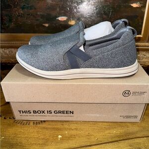 Clarks Collection Clarks Women's Breeze Bali Loafer Flat Dark Gray Grey Size 10